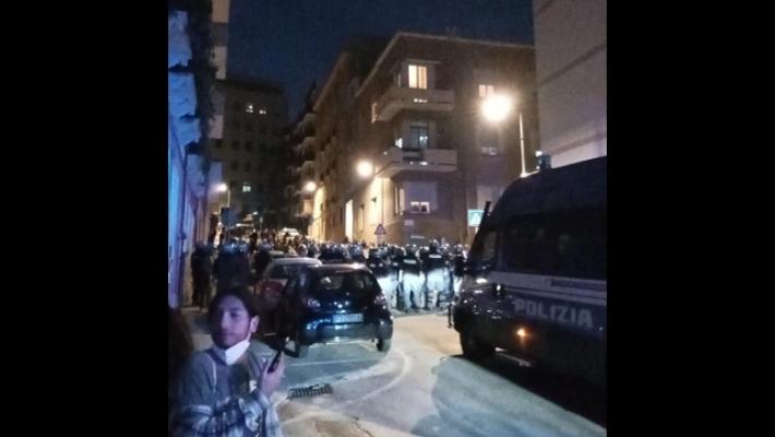 Tre fermi dopo gli scontri tra Polizia e antifascisti a Cagliari
