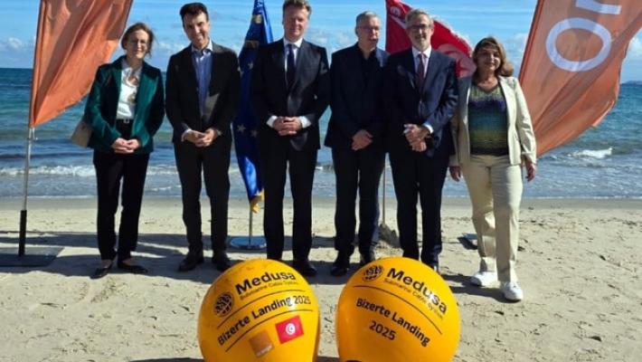 Tunisia, cavo sottomarino per fibra Medusa approda a Biserta