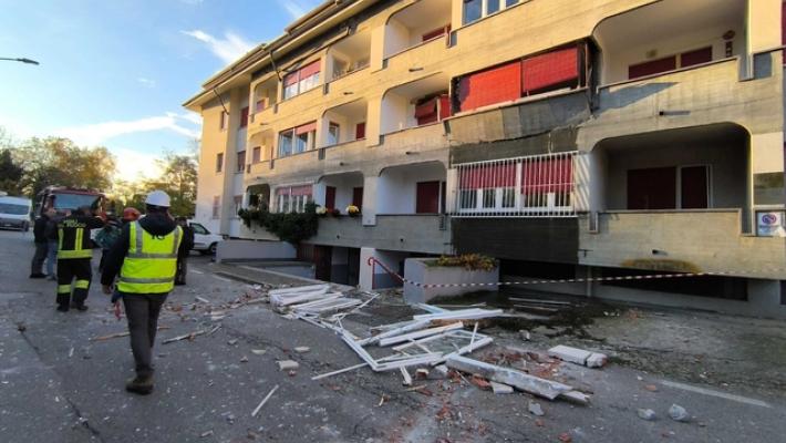 Esplosione in alloggio nel Torinese, due feriti, uno grave