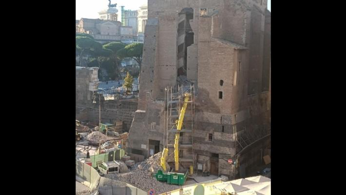 Crollo ai Fori Imperiali: Prefetto, presto tavolo per soluzioni