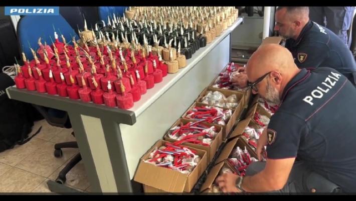 Sequestrati 1.500 ordigni esplosivi spediti tramite corriere