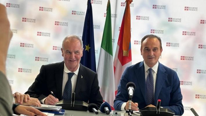 Calderoli e Cirio firmano pre-intesa sull'Autonomia