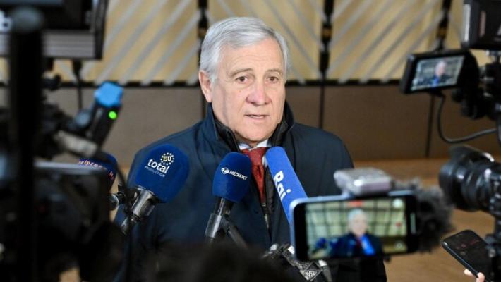 Tajani: "Favorevoli all'uso dei beni russi per Kiev"