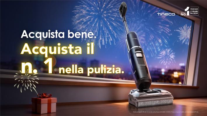 Comunicato Stampa: Tecnologia e innovazione: prepara la tua Wishlist Tineco in vista del Black Friday