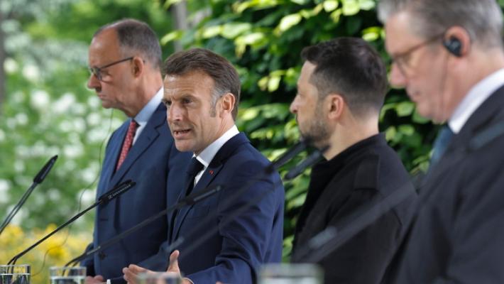 Merz-Macron-Starmer-Zelensky, preservare interessi Ue-Kiev