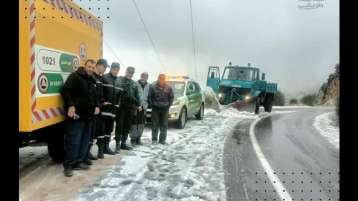 In Algeria segnalate le prime nevicate dopo mesi di siccità