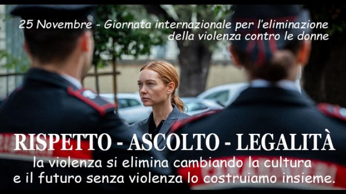 Carabinieri, uno spot con Capotondi contro violenza alle donne