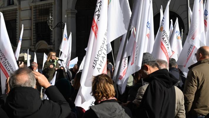 Giornalisti in sciopero 'per non essere ricattabili'