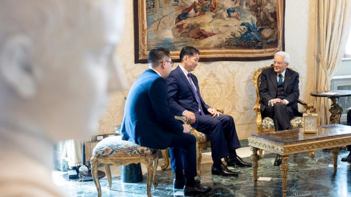 Mattarella, con Mongolia sintonia di valori come pace e libertà