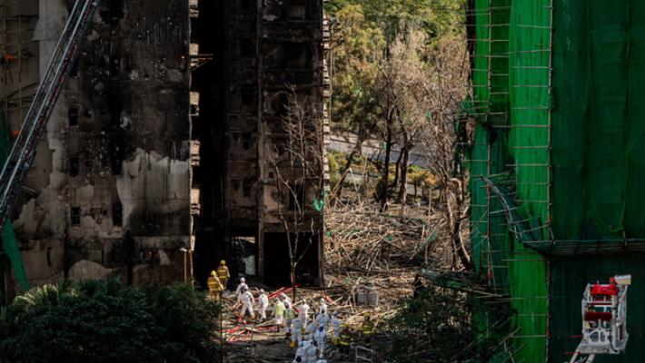 A Hong Kong 13 arresti per il rogo dei grattacieli