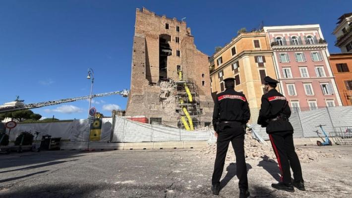 Crollo ai Fori Imperiali, 4 indagati, anche un ingegnere
