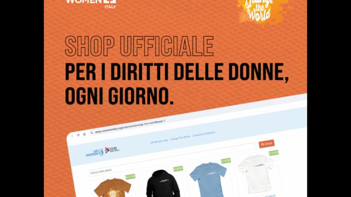 UN Women Italy lancia il suo negozio online ufficiale