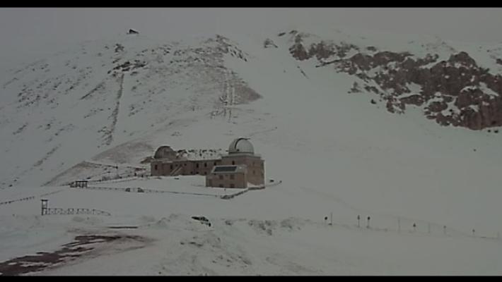 Rimosso il camper del disperso sul Gran Sasso,avanti le ricerche