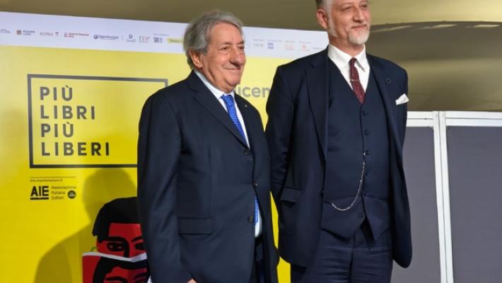 Giuli a Più Libri, 'mai assentarsi se non si è d'accordo'