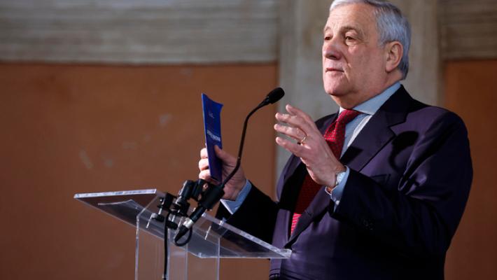 Tajani, entro l'anno dl armi, politica estera di Chigi-Farnesina