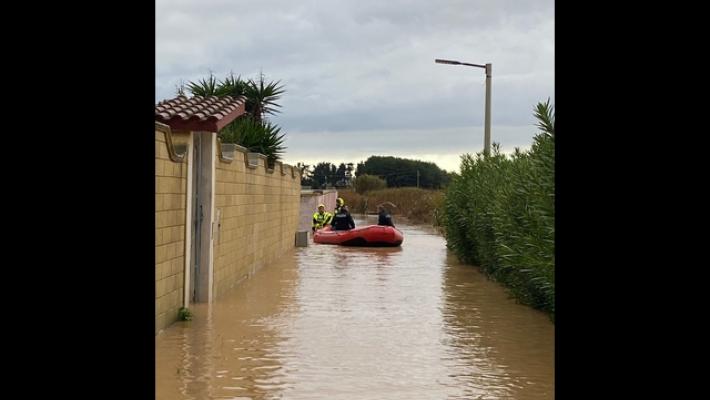 Maltempo in Puglia, sei persone evacuate a Brindisi