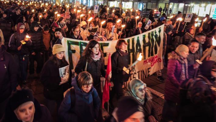 Presidio con fiaccolata a Torino per liberare l'imam Shahin