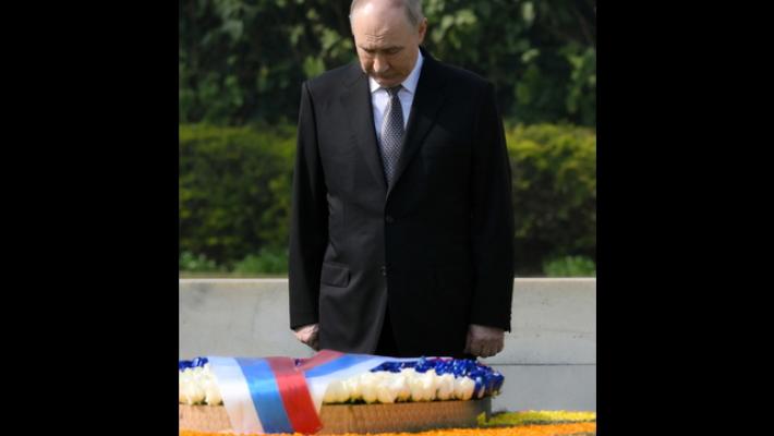 Putin omaggia Gandhi,'sosteneva principi che la Russia difende'