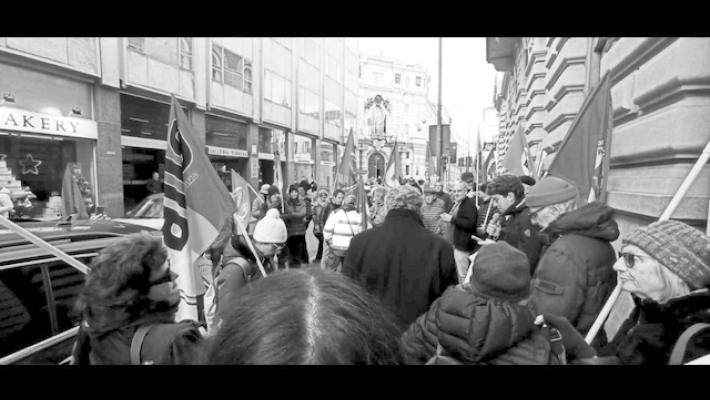 Presidio a Torino contro morti sul lavoro a 18 anni da Thyssen