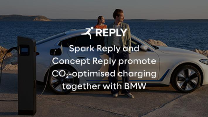Comunicato Stampa: Spark Reply e Concept Reply, con BMW, promuovono una ricarica elettrica a minore impatto di CO2