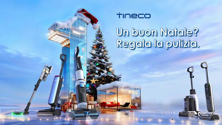 Comunicato Stampa: Sconti di Natale: Tineco rende la pulizia smart più accessibile che mai