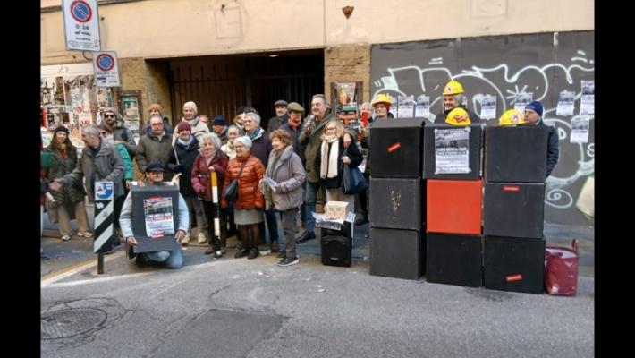 L'hotel al posto di un ex cinema, protesta a Firenze