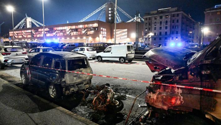 Scontri prima di Genoa-Inter, sale a 15 il numero degli agenti feriti