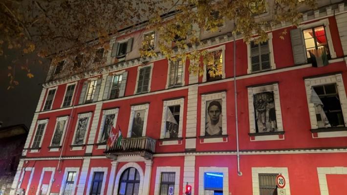 Perquisizioni Askatasuna, viabilit&agrave; bloccata davanti al centro sociale