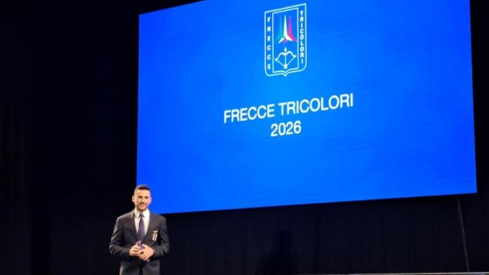 Le Frecce tricolori presentano il nuovo assetto per il 2026