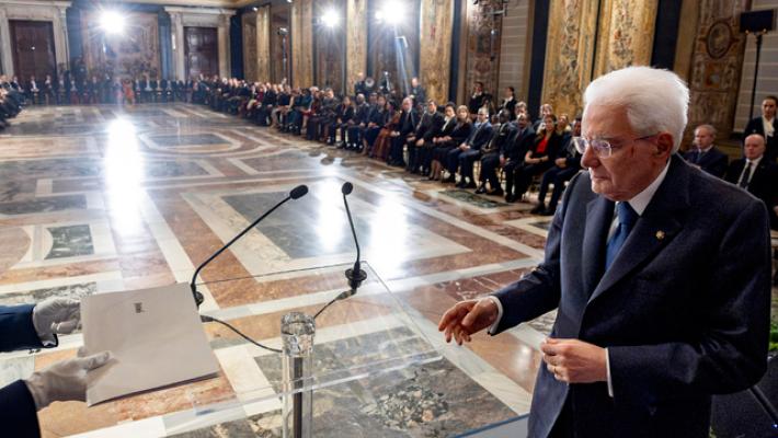Mattarella,forze politiche hanno loro priorit&agrave;,ma su grandi temi lavorino insieme