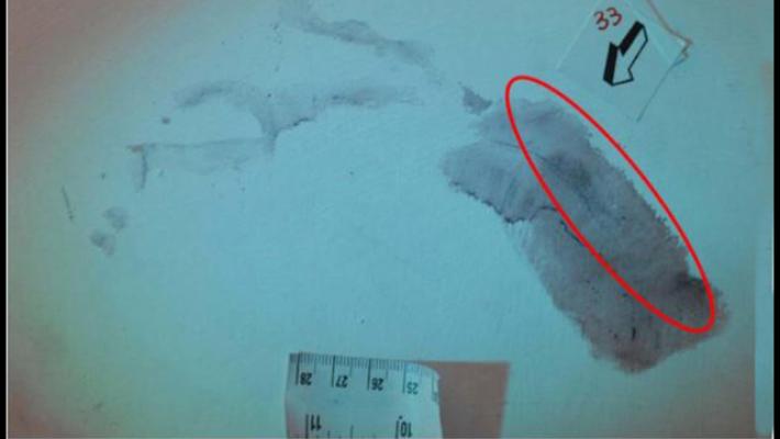 Garlasco, impronta di scarpa sulle scale in posizione compatibile con la traccia 33