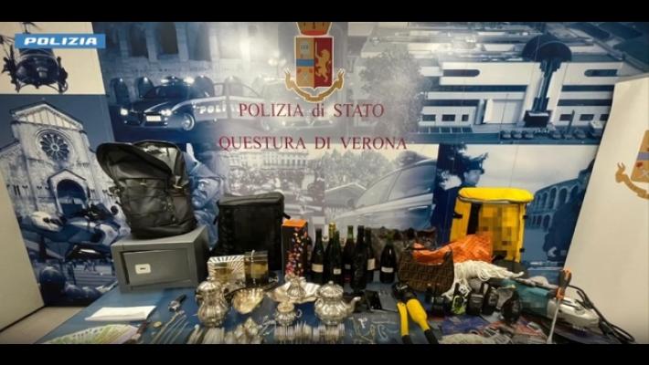 Furti nelle abitazioni a Verona e provincia, quattro fermi