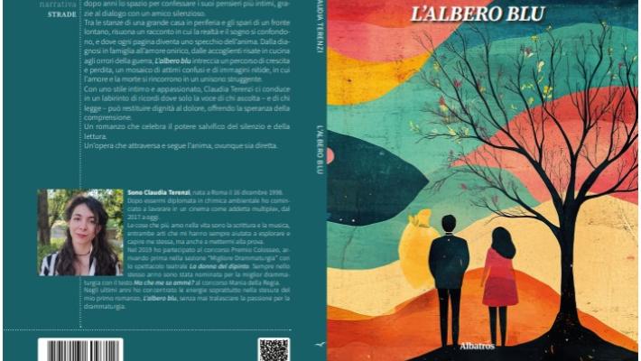 Comunicato Stampa: "L&rsquo;albero blu", un romanzo tra il reale e l'onirico in cui la guerra interiore precede il fronte