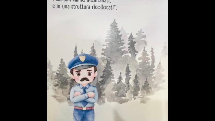 Famiglia nel bosco, in dono una favola in rima sulla loro vicenda