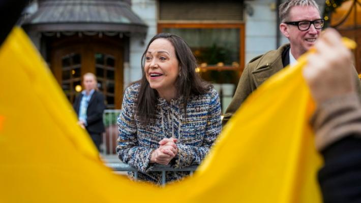 Trump, 'Machado non ha il sostegno per guidare il Venezuela'