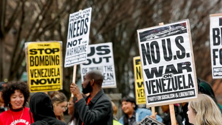 Proteste davanti la Casa Bianca e in 70 citt&agrave; Usa contro il blitz in Venezuela