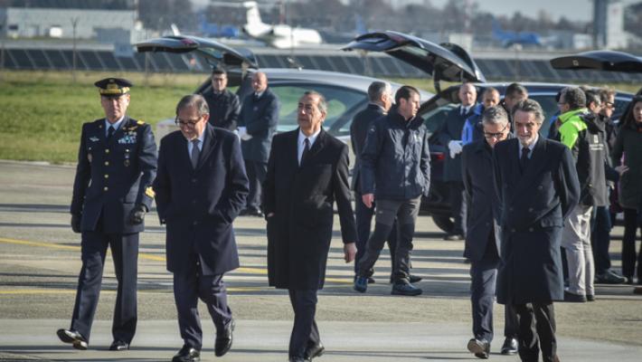 Sala e Fontana ai funerali delle vittime milanesi di Crans-Montana