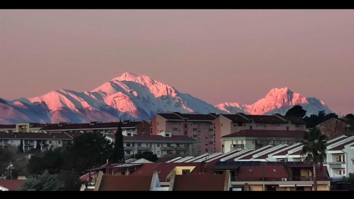 Gelo sulle montagne d'Abruzzo, -17.4&deg;C a Navelli