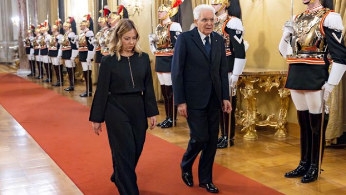 Meloni, io al Colle? Non voglio salire di livello, mi basta il mio