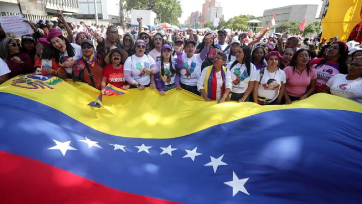 Delcy Rodriguez, 'In Venezuela c'&egrave; un governo, quello di Maduro'