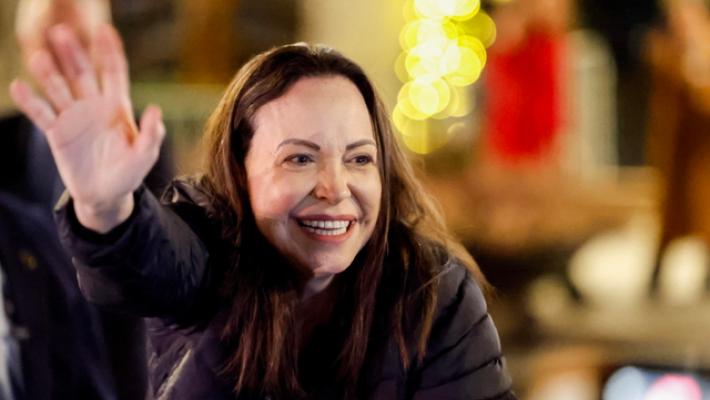 Il Papa ha incontrato Corina Machado