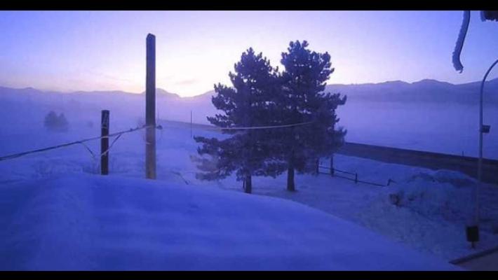 Gelo in Abruzzo, -23,6 gradi sull'Altopiano delle Cinque Miglia