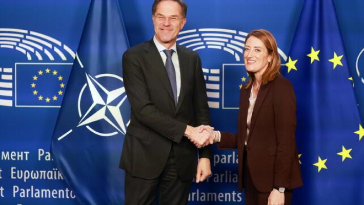 Metsola vede Rutte: "La cooperazione nella Nato &egrave; la chiave per la stabilit&agrave; dell'Ue"