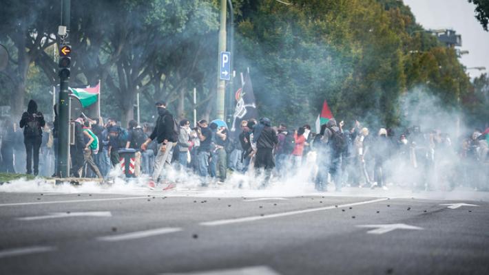 Violenze ai cortei pro Palestina, misure a Torino