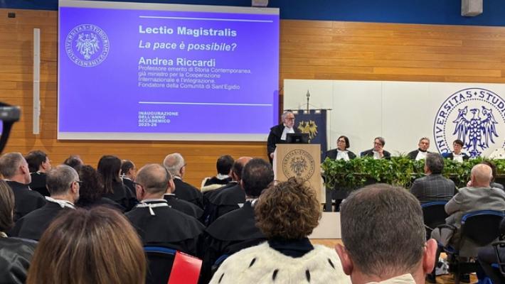 Riccardi, la pace sembra impossibile nel panorama internazionale