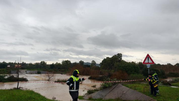 Allerta rossa prorogata sino alla mezzanotte di marted&igrave; in Sardegna