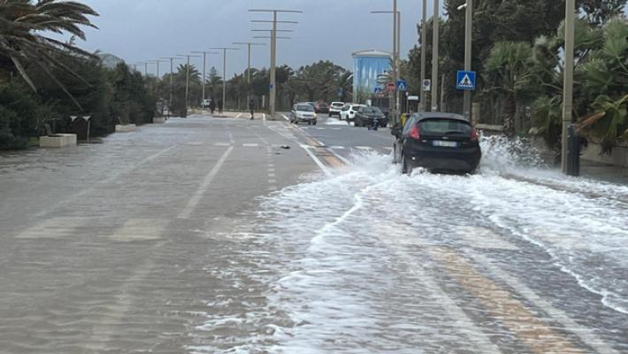 Ultime 24 ore di forte maltempo sulla Calabria ionica, Sicilia e Sardegna