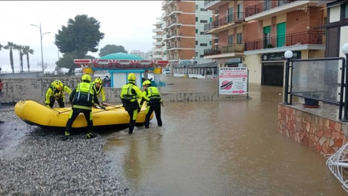 Maltempo in Calabria, registrate precipitazioni senza precedenti