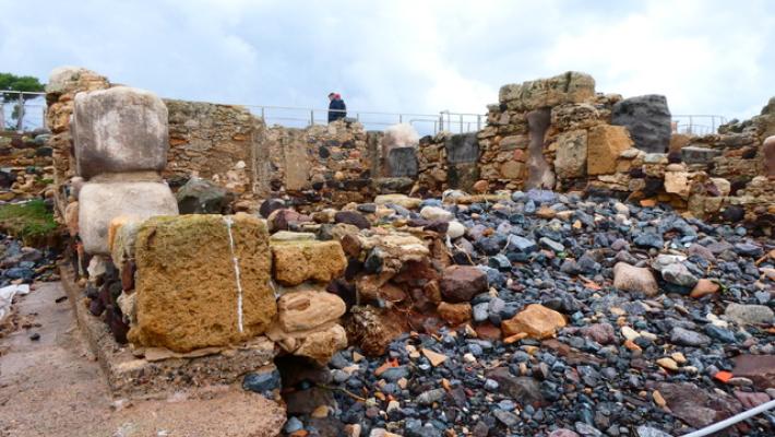 Soprintendenza, 'ciclone ha causato danni ingenti nel sito di Nora'