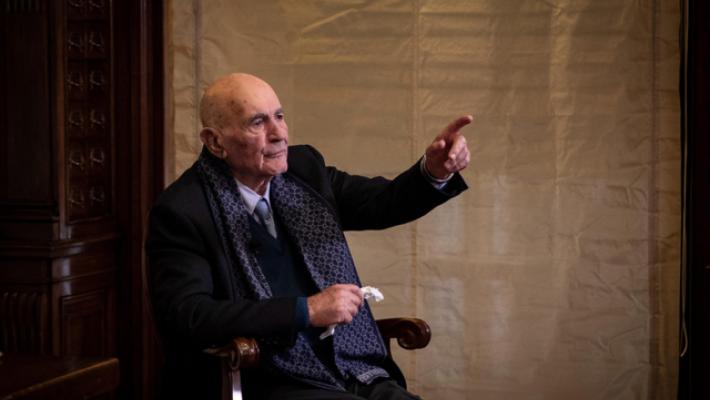 Sami Modiano, 'io ancora a Birkenau, non potr&ograve; mai uscire da l&agrave;'